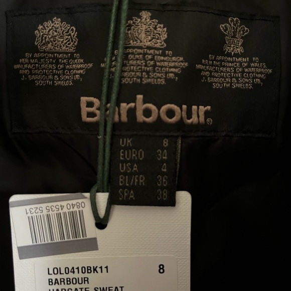 NEW Barbour Hargate Quilted Jacket 8 *Runs small* - Picture 7 of 7
